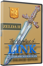 Zelda II: The Adventure of Link: PC Enhanced Edition - Box - 3D Image