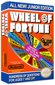 Wheel of Fortune: Junior Edition - Box - 3D Image
