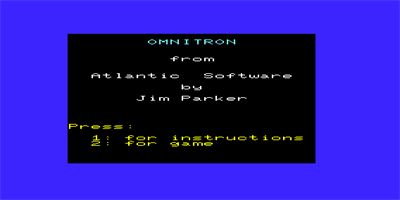 Omnitron - Screenshot - Game Title Image