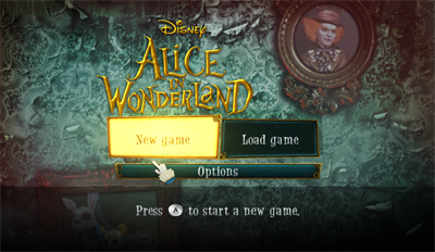 Alice in Wonderland - Screenshot - Game Select Image