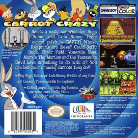 Looney Tunes: Carrot Crazy - Box - Back Image