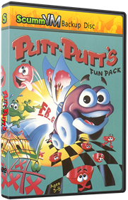 Putt-Putt's Fun Pack - Box - 3D Image