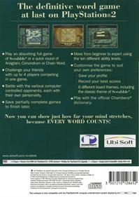 Scrabble 2003 Edition - Box - Back Image