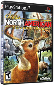 Cabela's North American Adventures - Box - 3D Image