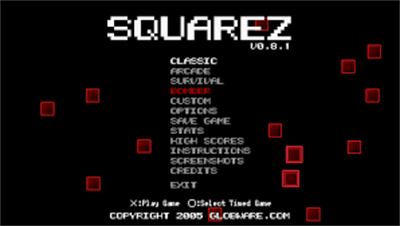 Squarez - Screenshot - Game Title Image