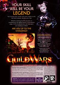 Guild Wars - Box - Back Image