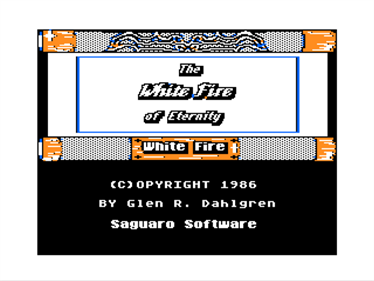 White Fire of Eternity - Screenshot - Game Title Image