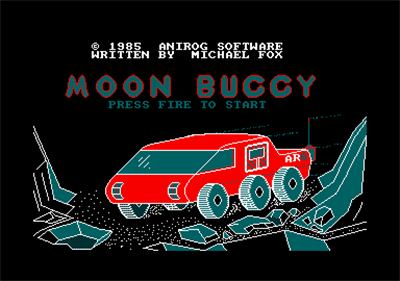 Moon Buggy - Screenshot - Game Title Image