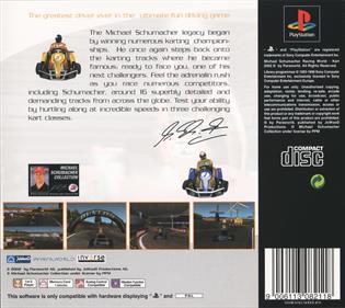 Michael Schumacher Racing World Kart 2002 - Box - Back Image