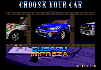 Drift Out '94: The Hard Order - Screenshot - Game Select Image