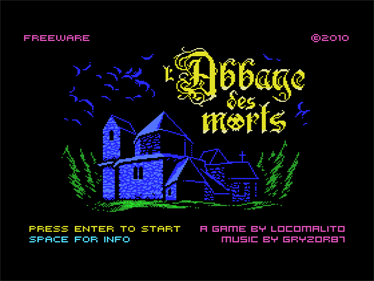L'Abbaye des Morts  - Screenshot - Game Title Image