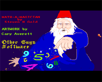 Math-a-Magician - Screenshot - Game Title Image