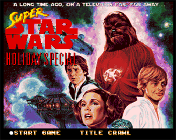 Super Star Wars Holiday Special - Screenshot - Game Title Image