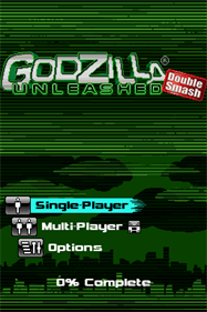 Godzilla Unleashed: Double Smash - Screenshot - Game Title Image