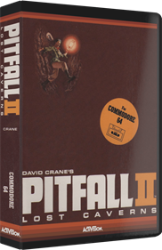 Pitfall II: Lost Caverns - Box - 3D Image