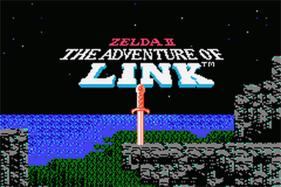 Classic NES Series: Zelda II: The Adventure of Link - Screenshot - Game Title Image