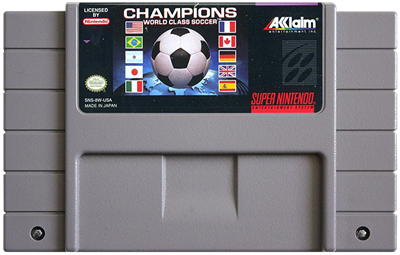 Champions: World Class Soccer - Fanart - Cart - Front Image