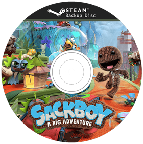 Sackboy: A Big Adventure - Fanart - Disc
