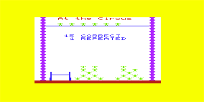 At the Circus - Screenshot - Game Over Image