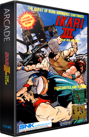 Ikari III: The Rescue - Box - 3D Image