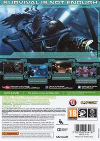 Lost Planet 3 - Box - Back Image