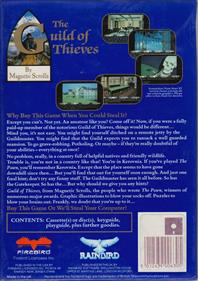 The Guild of Thieves - Box - Back Image