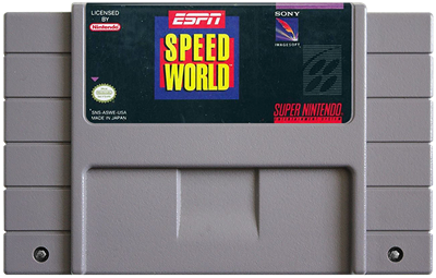 ESPN Speedworld - Fanart - Cart - Front Image