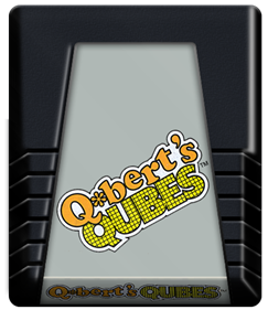Q*bert's Qubes - Fanart - Cart - Front Image