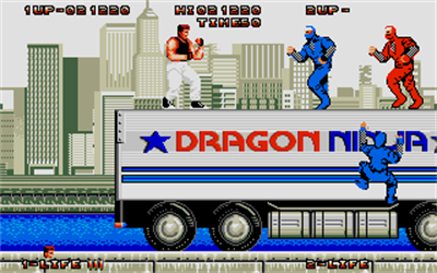 Bad Dudes Vs. Dragon Ninja - Screenshot - Gameplay