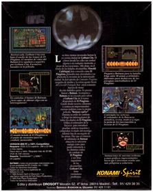 Batman Returns - Box - Back Image