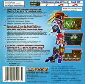 Mega Man Zero 4 - Box - Back Image