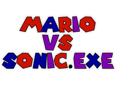 Mario vs. SONIC.EXE - Clear Logo Image