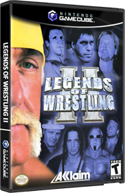 Legends of Wrestling II - Box - 3D Image
