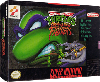 Teenage Mutant Ninja Turtles: Tournament Fighters - Box - 3D Image
