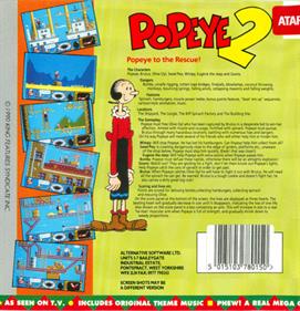 Popeye 2 - Box - Back Image