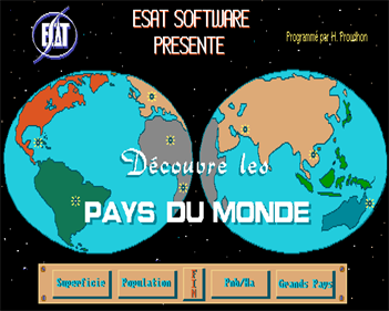 Découvre les Pays Du Monde - Screenshot - Game Title Image