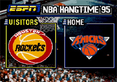 ESPN NBA Hangtime '95 - Screenshot - Game Select Image