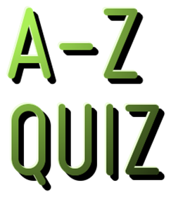 A-Z Quiz - Clear Logo Image