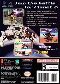 Zoids: Battle Legends - Box - Back Image