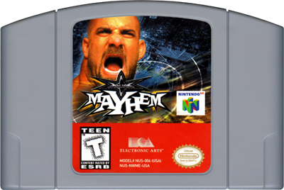 WCW Mayhem - Cart - Front Image