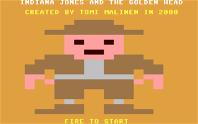 Indiana Jones and the Golden Head - Screenshot - Game Title Image