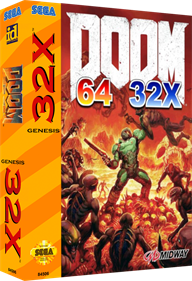 DOOM 64 32X - Box - 3D Image