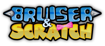 Bruiser & Scratch - Clear Logo Image