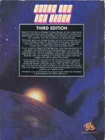 Reach for the Stars: The Conquest of the Galaxy: Third Edition - Box - Back Image