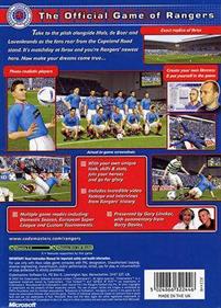 Club Football: Rangers FC - Box - Back Image