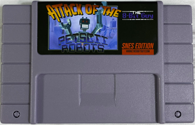 Attack of the PETSCII Robots - Cart - Front Image