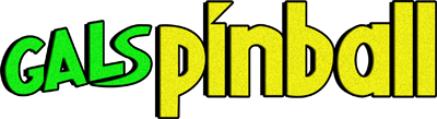 Gals Pinball - Clear Logo Image