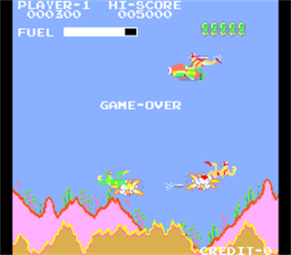 Sea Fighter Poseidon - Screenshot - Game Over Image