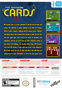HB Arcade Cards - Box - Back Image