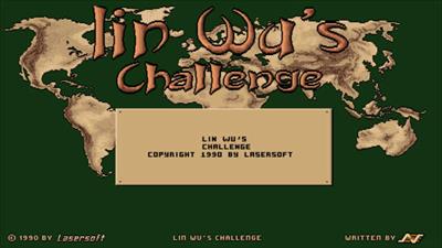 Lin Wu's Challenge - Screenshot - Game Title Image